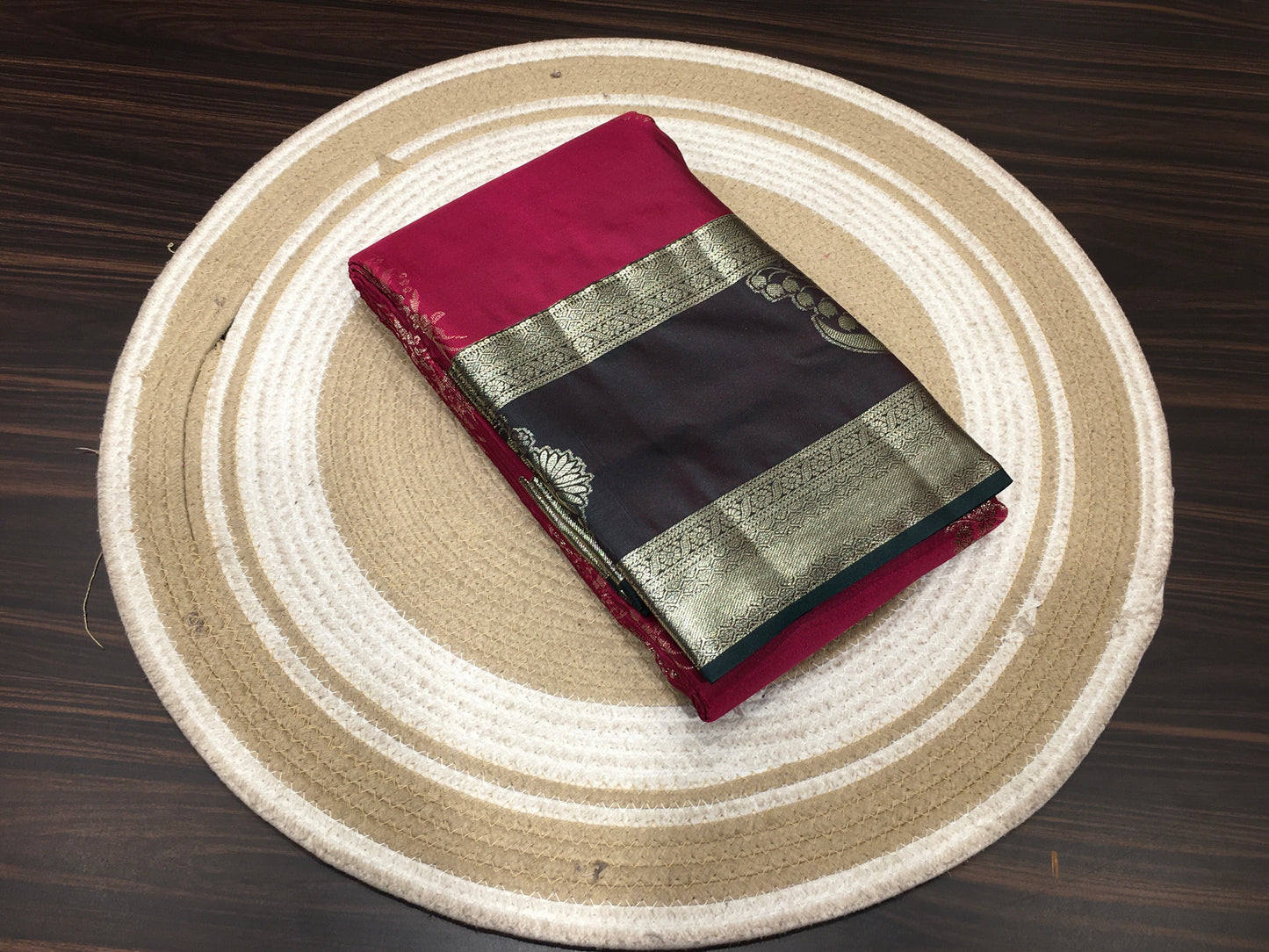 Semi Kanchipuram silk