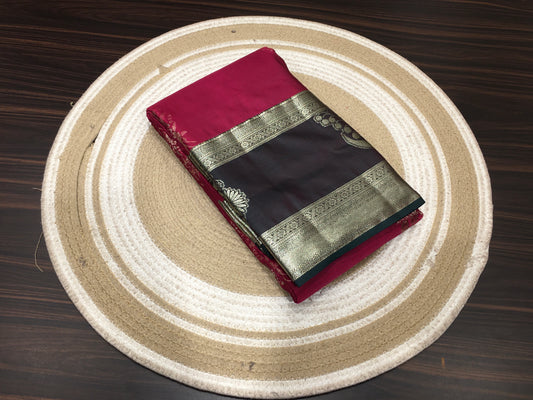 Semi Kanchipuram silk
