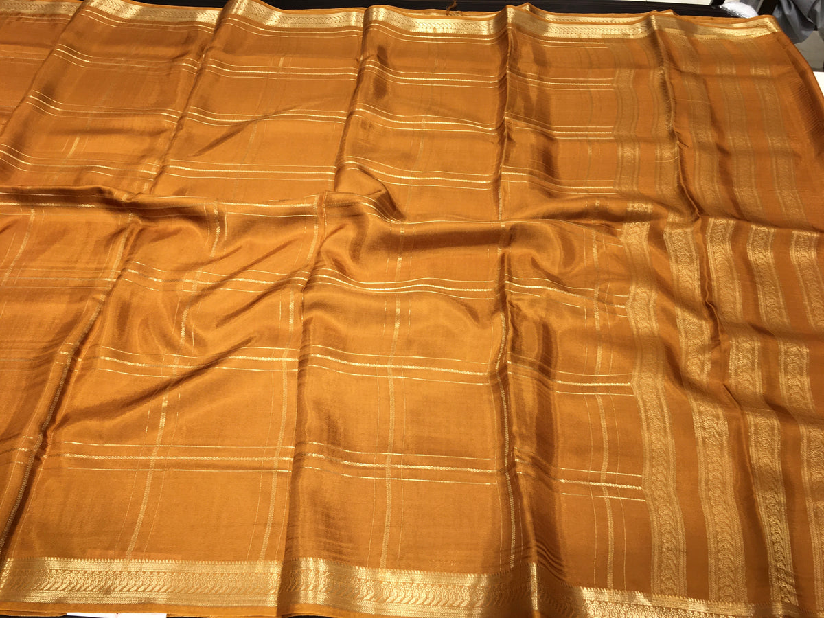 Semi Mysore Crape Silk