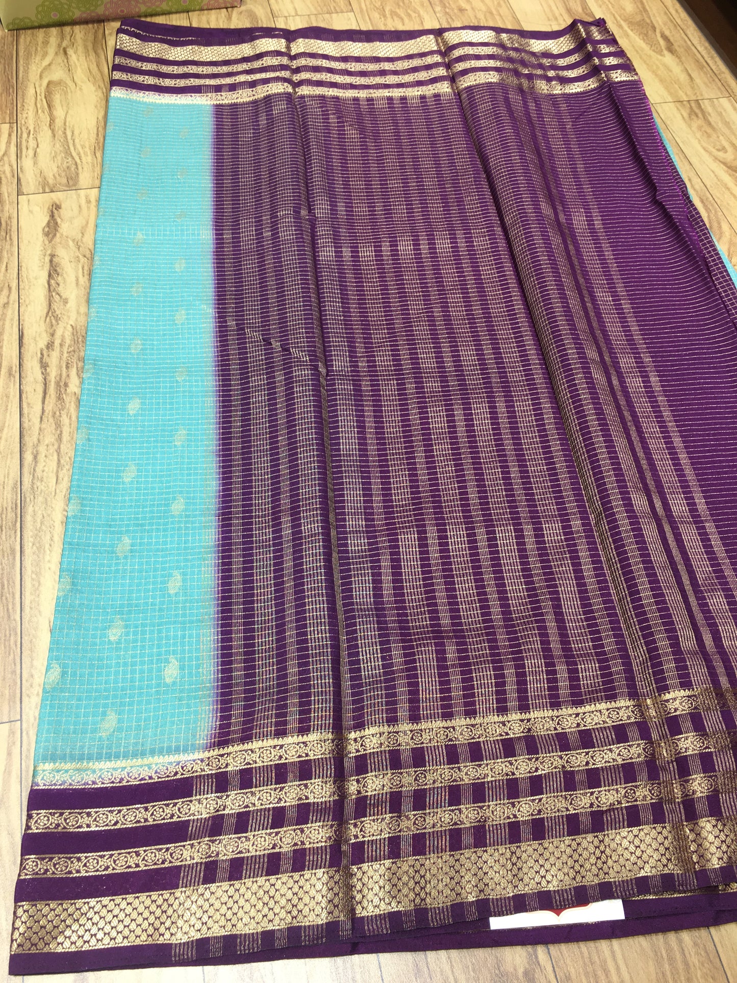 Semi Mysore Crape Silk