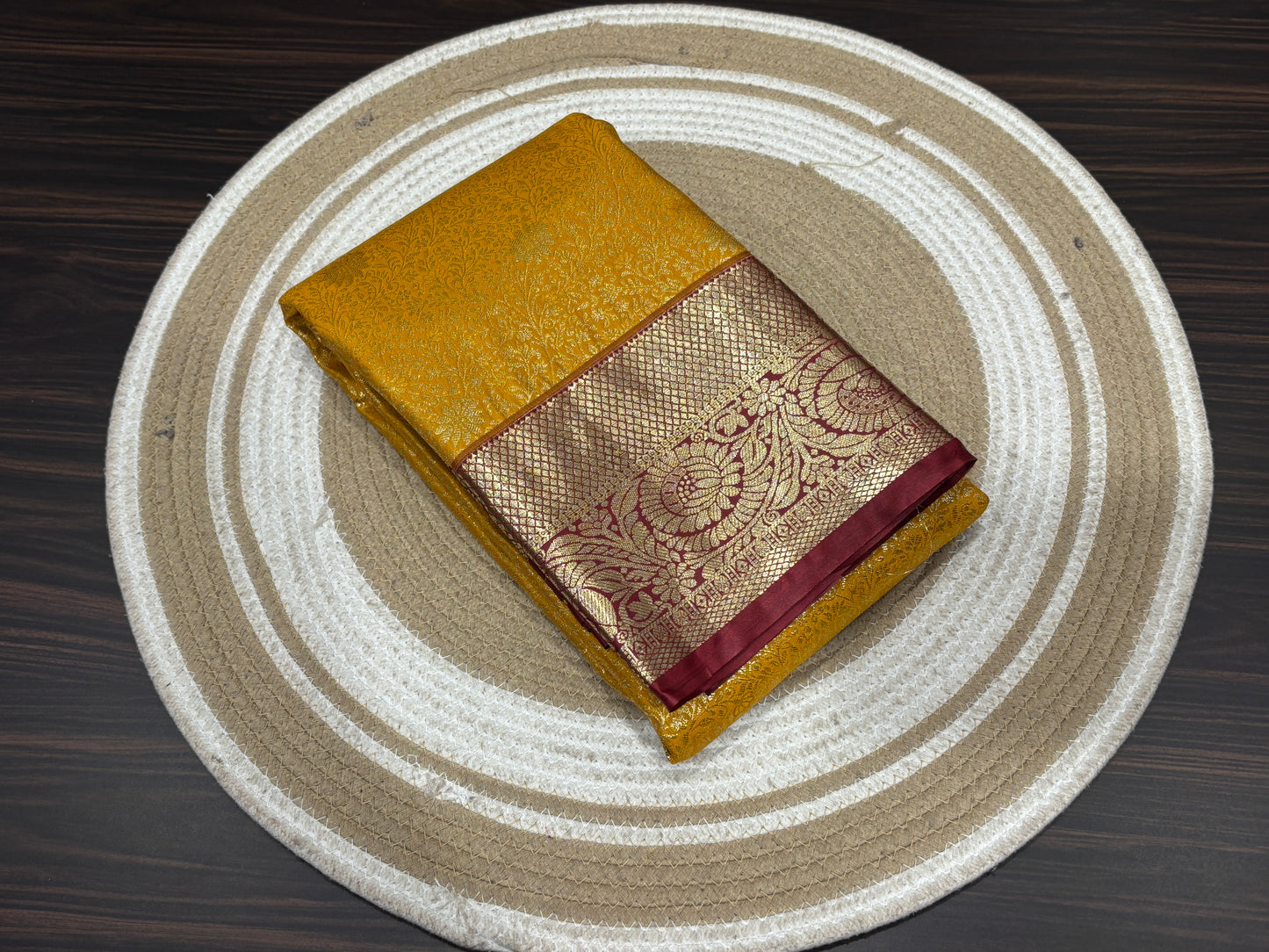Semi Kanchipuram silk