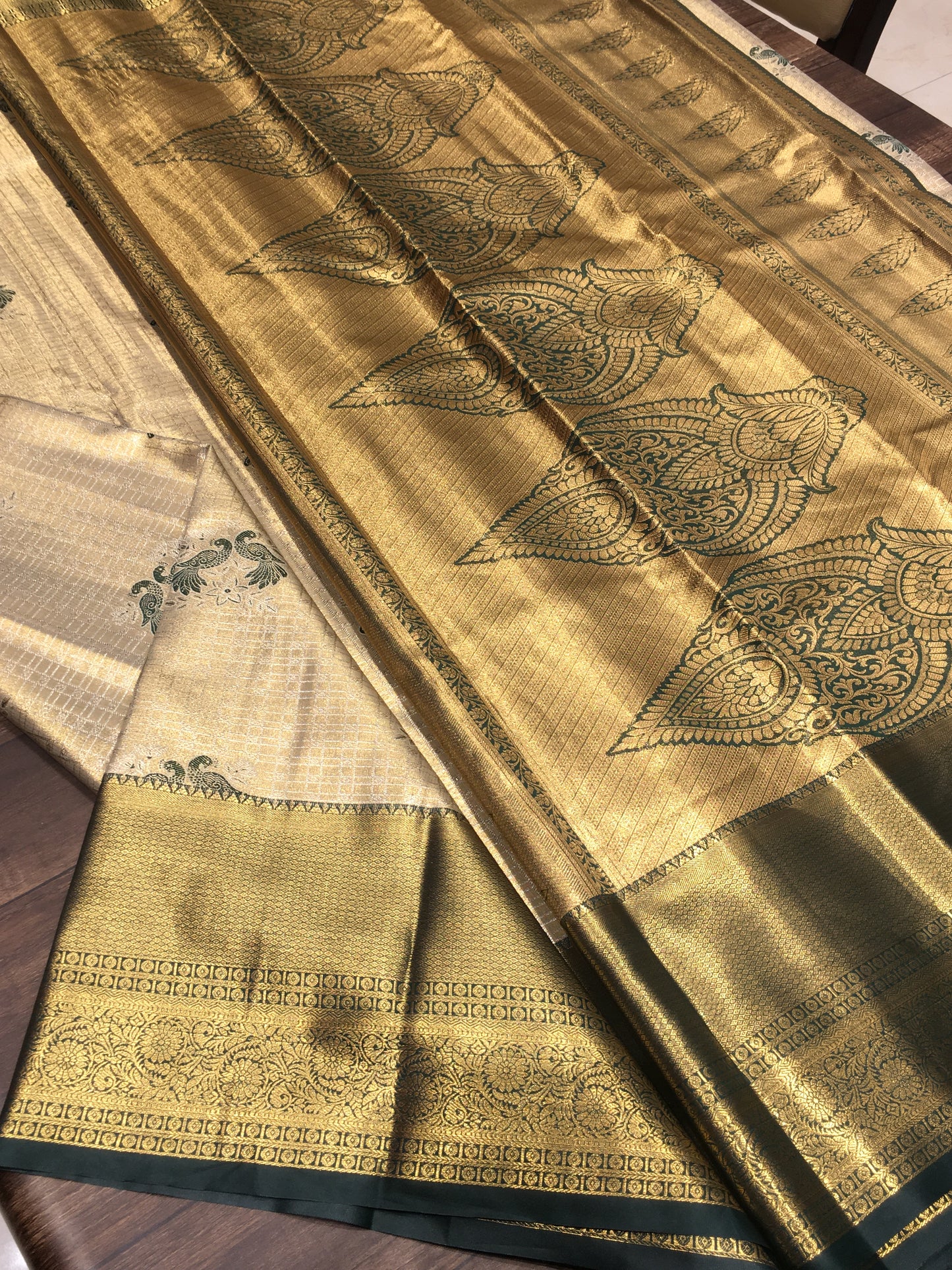 Semi Kanchipuram Tissue