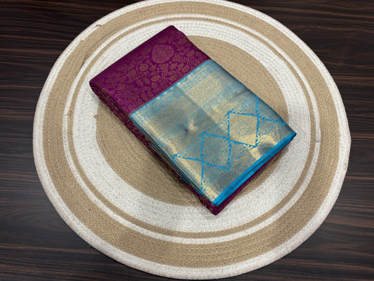 Semi Kanchipuram silk