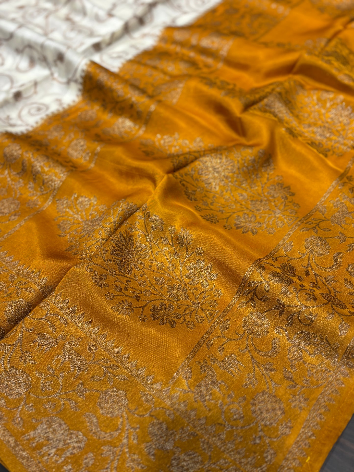 Soft tussar saree