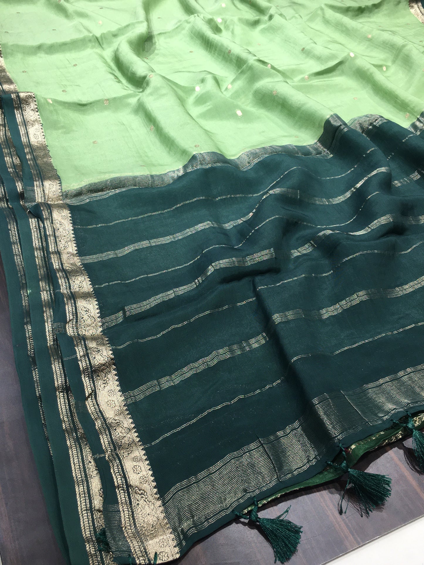 Semi Mysore crape