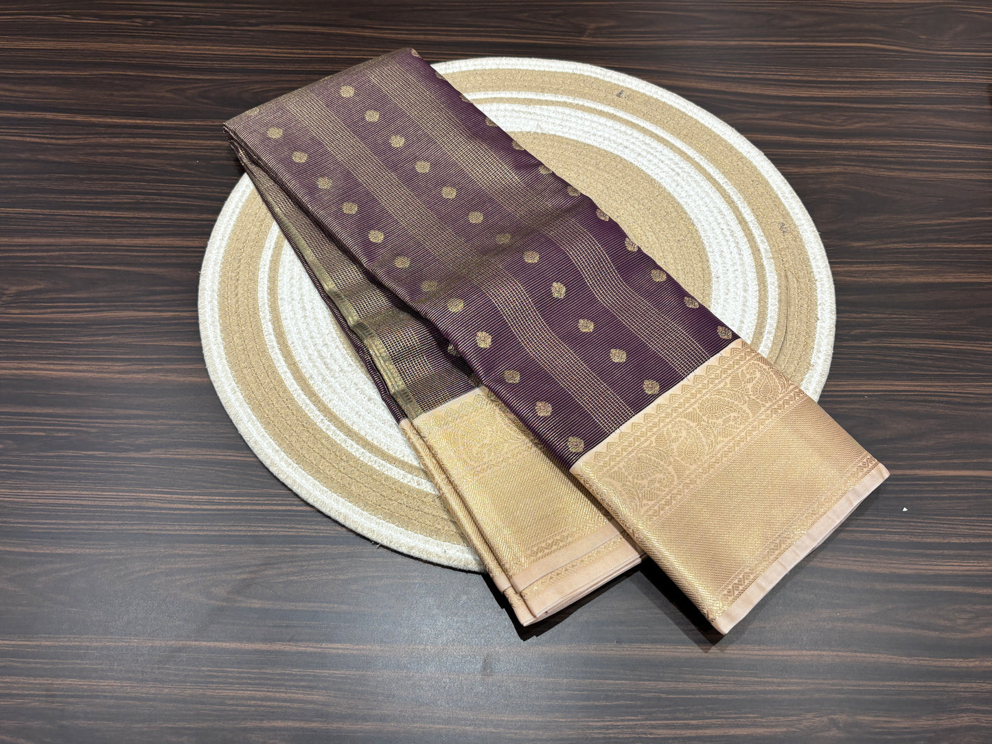Semi Kanchipuram silk