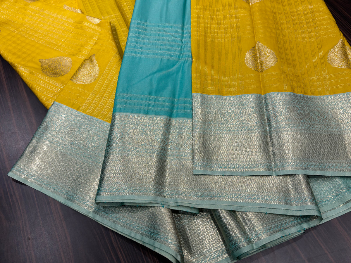 Semi Kanchipuram silk