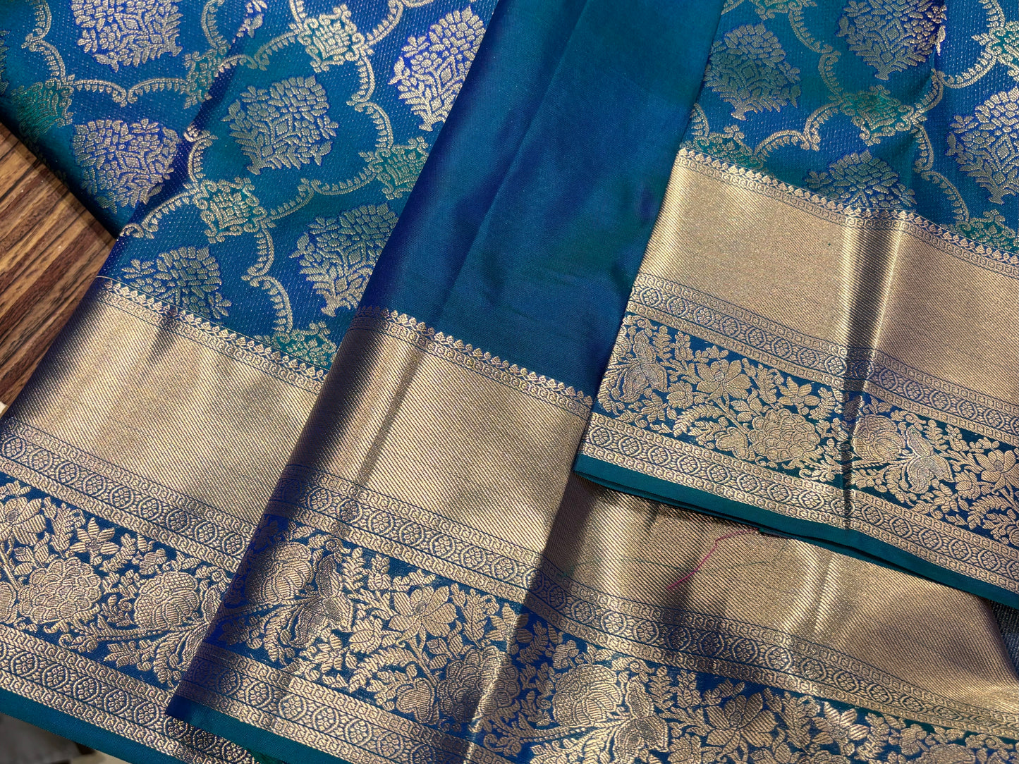 Pure Kanchipuram Broced Silk
