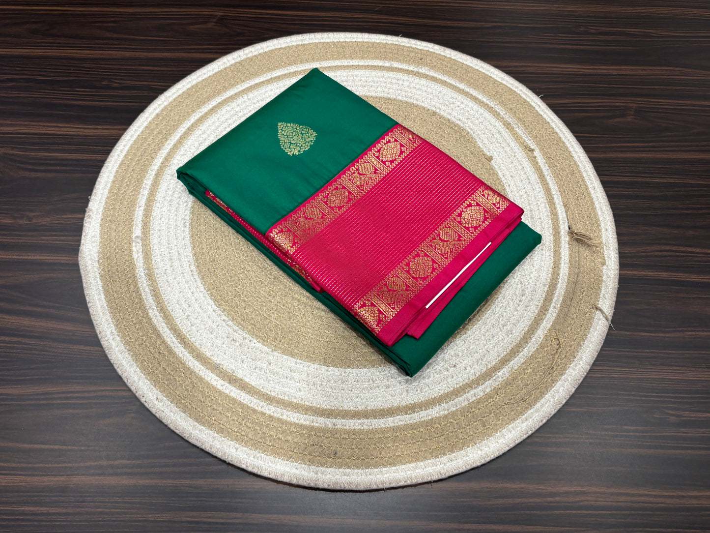 Semi Kanchipuram silk