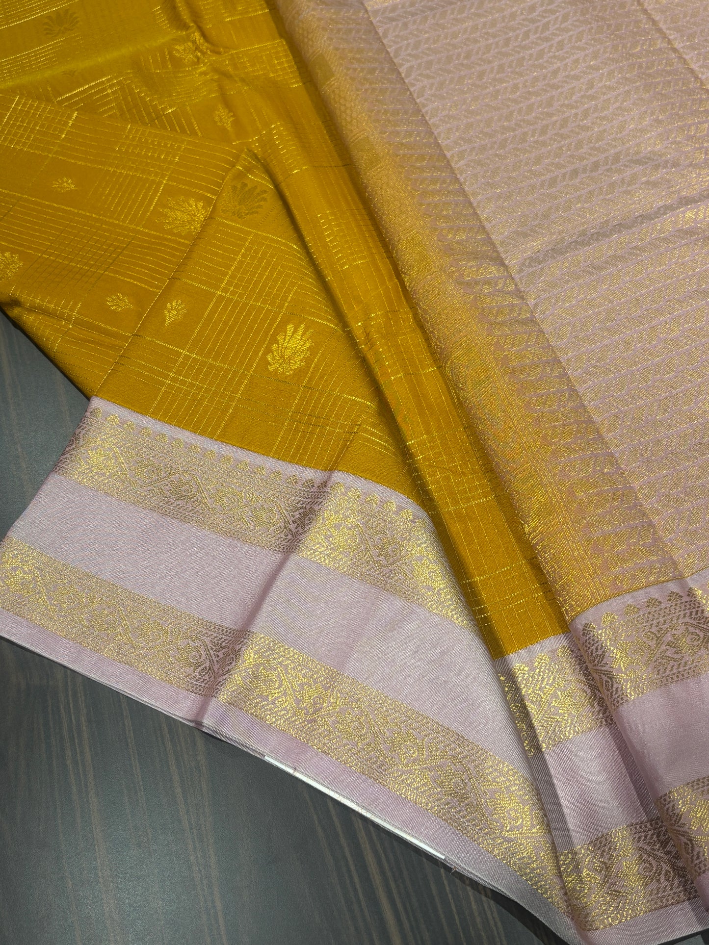 Semi Kanchipuram silk
