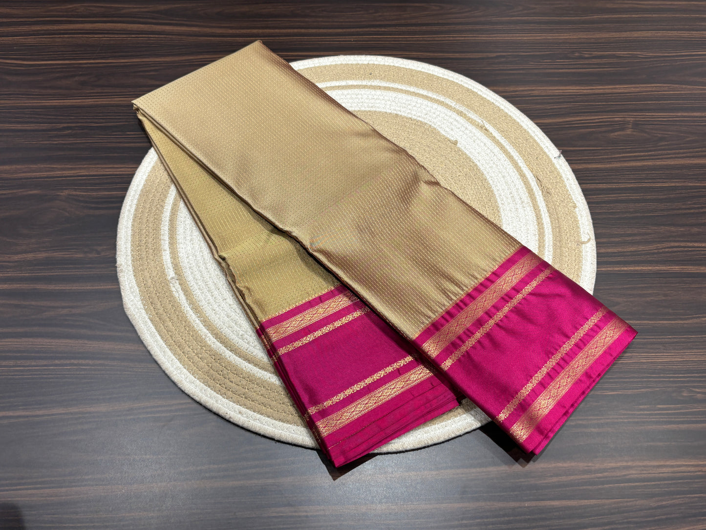 Semi Kanchipuram silk