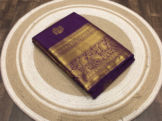 Semi Kanchipuram silk