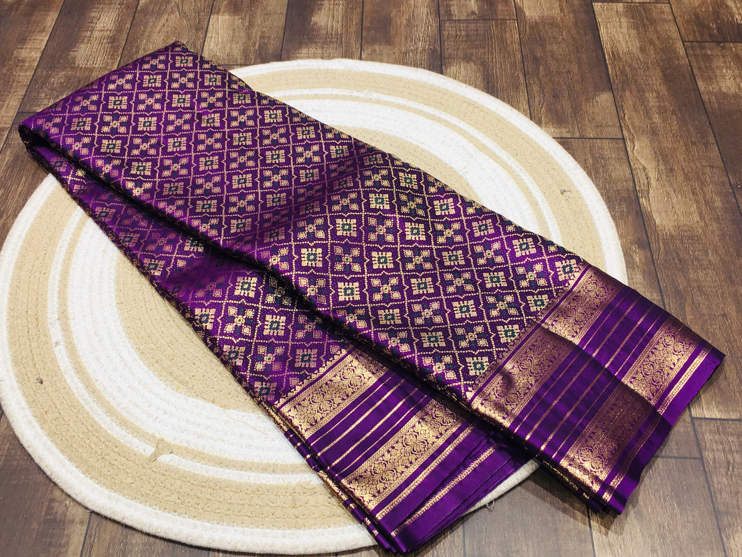 Semi Kanchipuram silk