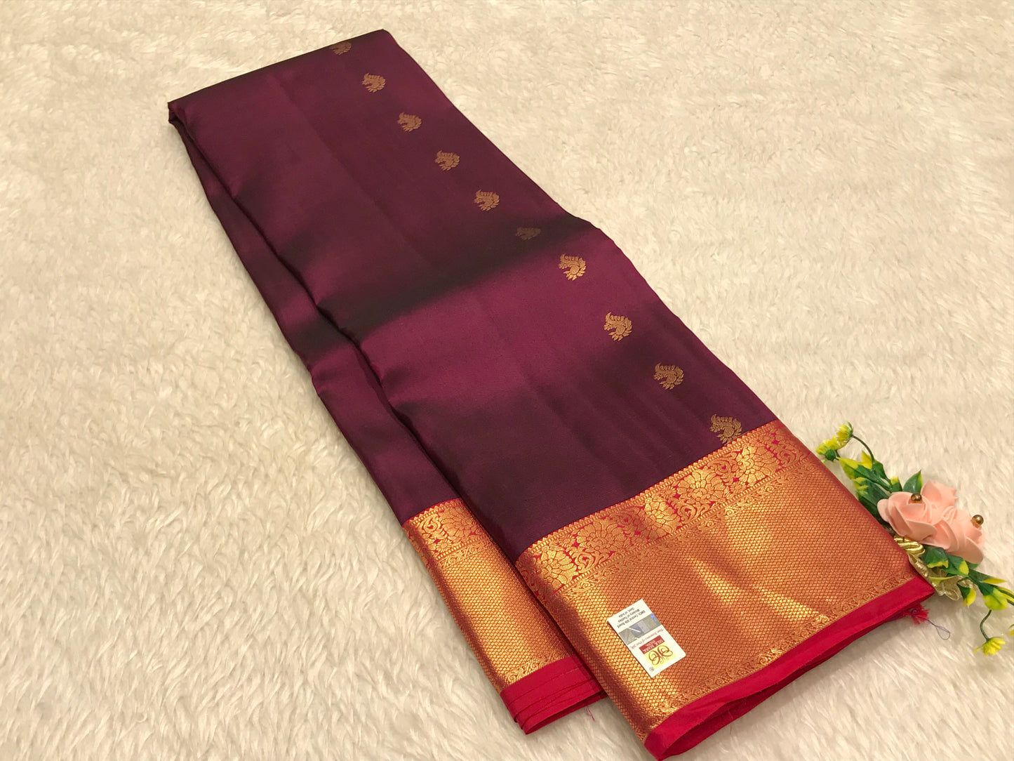Pure Kanchipuram silk