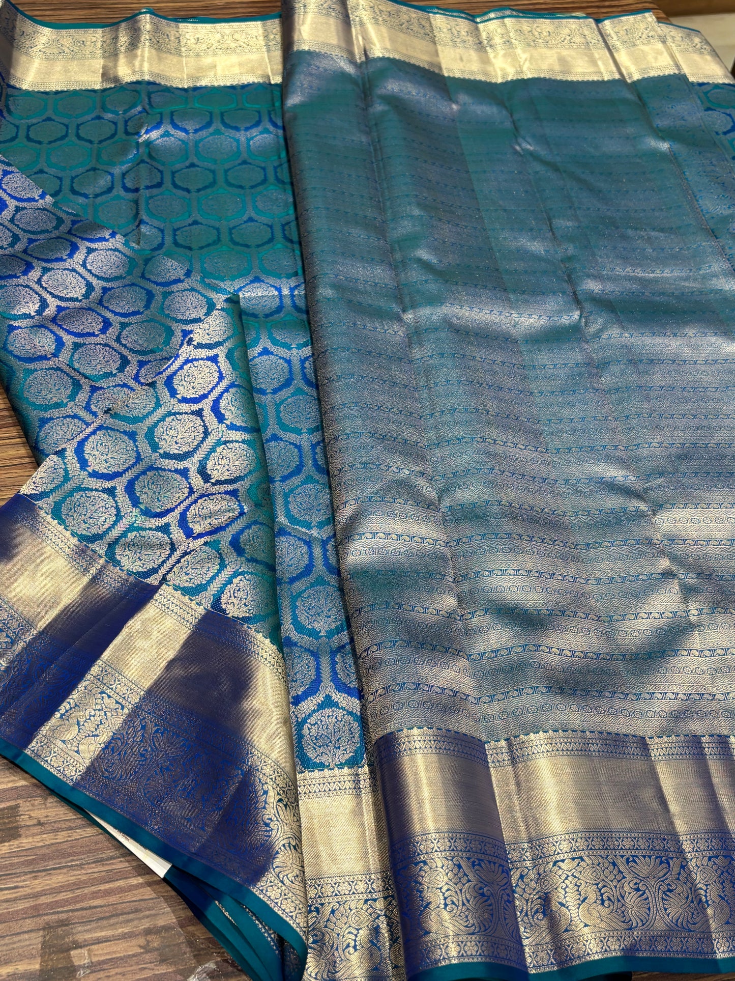 Pure Kanchipuram Broced Silk