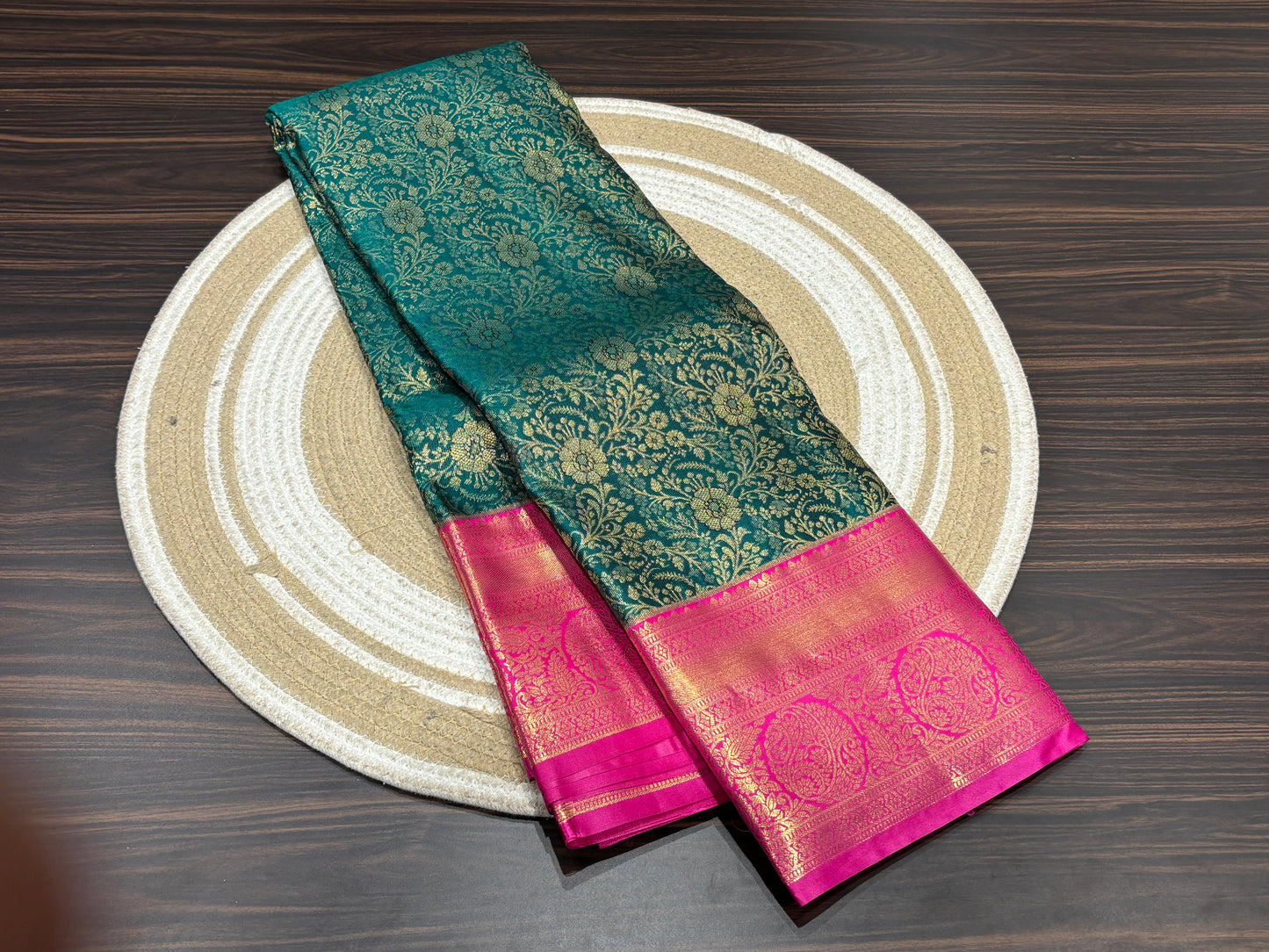 Semi Kanchipuram silk