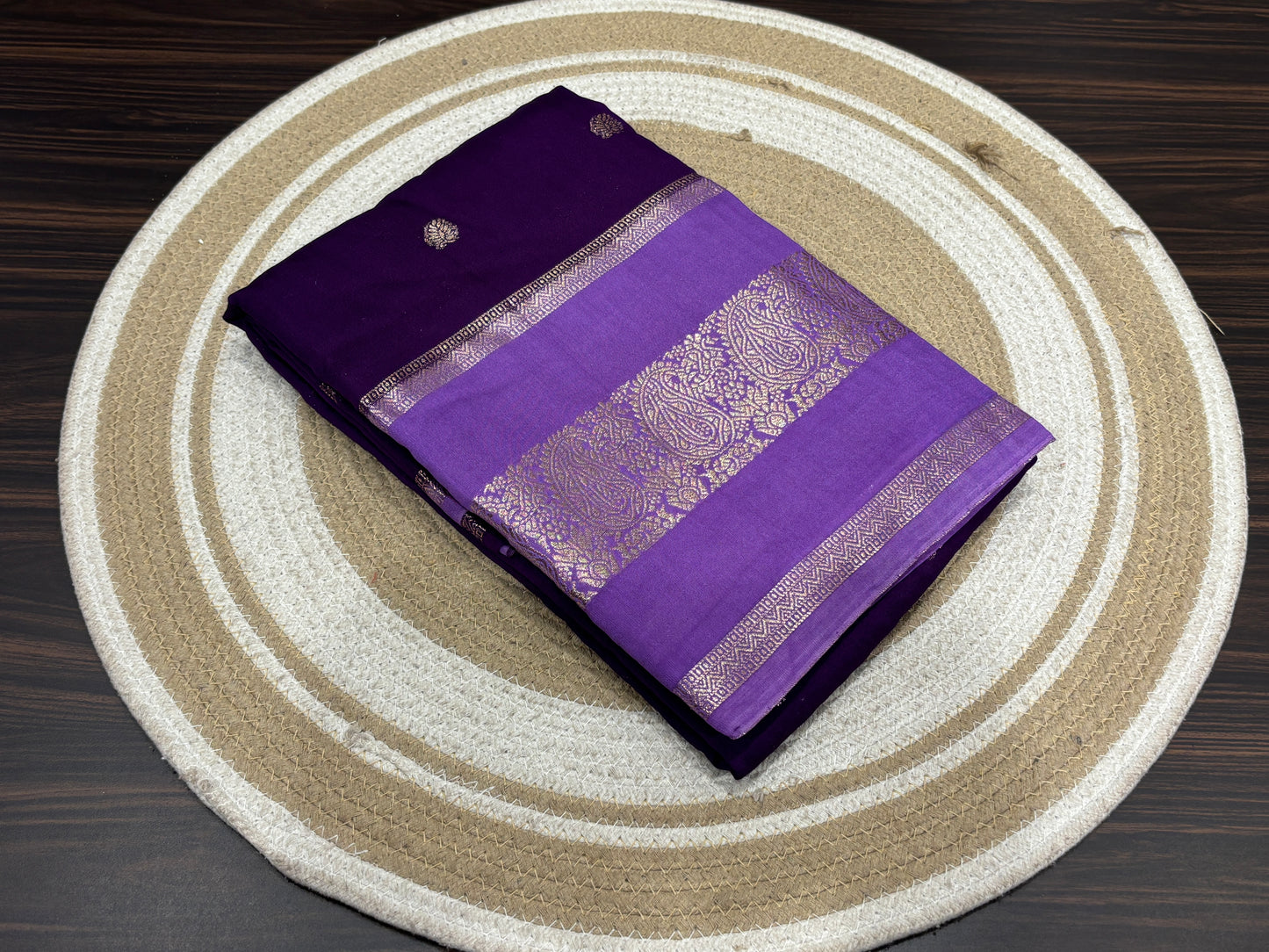 Semi Mysore crape