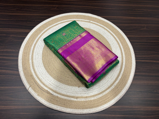 Semi Kanchipuram silk