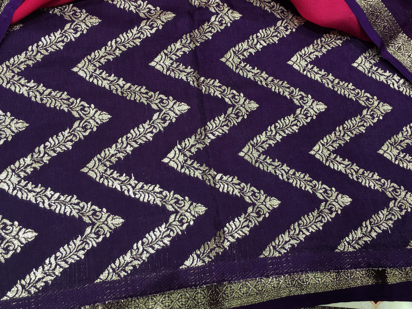 Semi Mysore Crape Silk