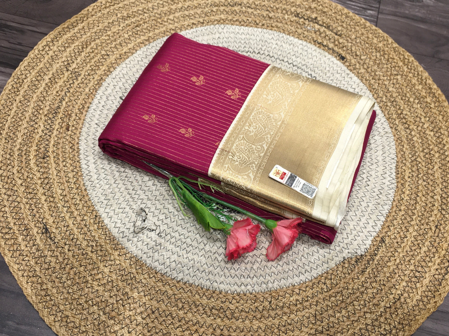Pure Kanchipuram silk