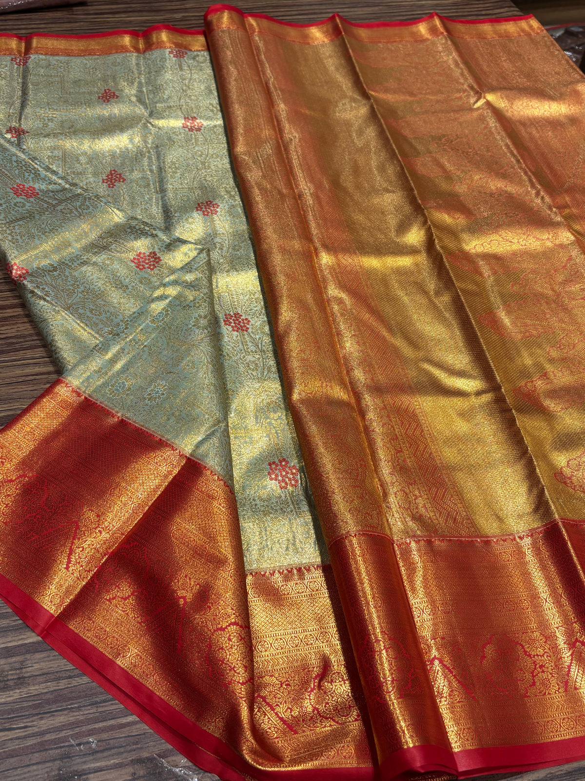 Semi Kanchipuram Tissue