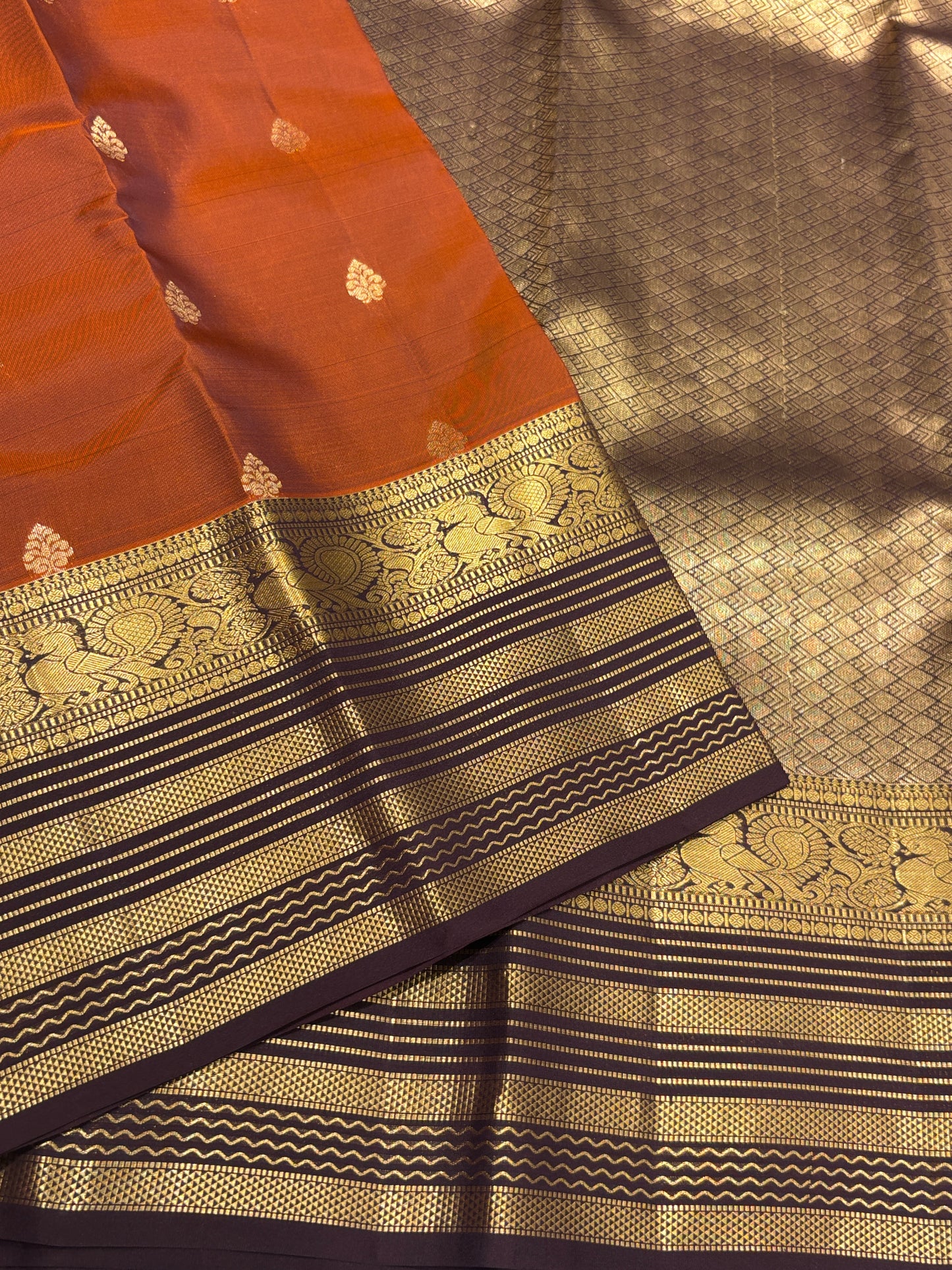 Pure Kanchipuram silk