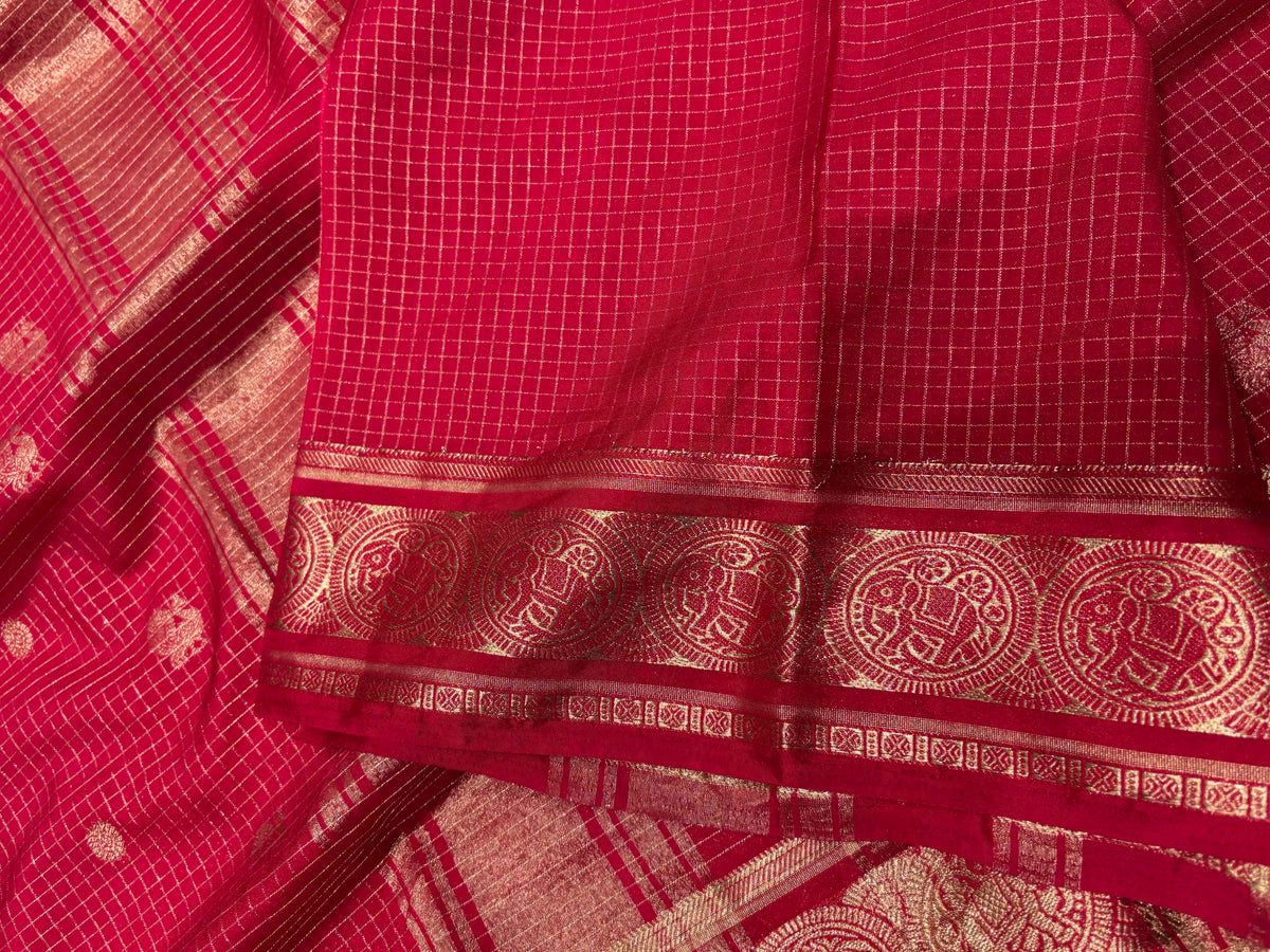 Semi Mysore Crape Silk