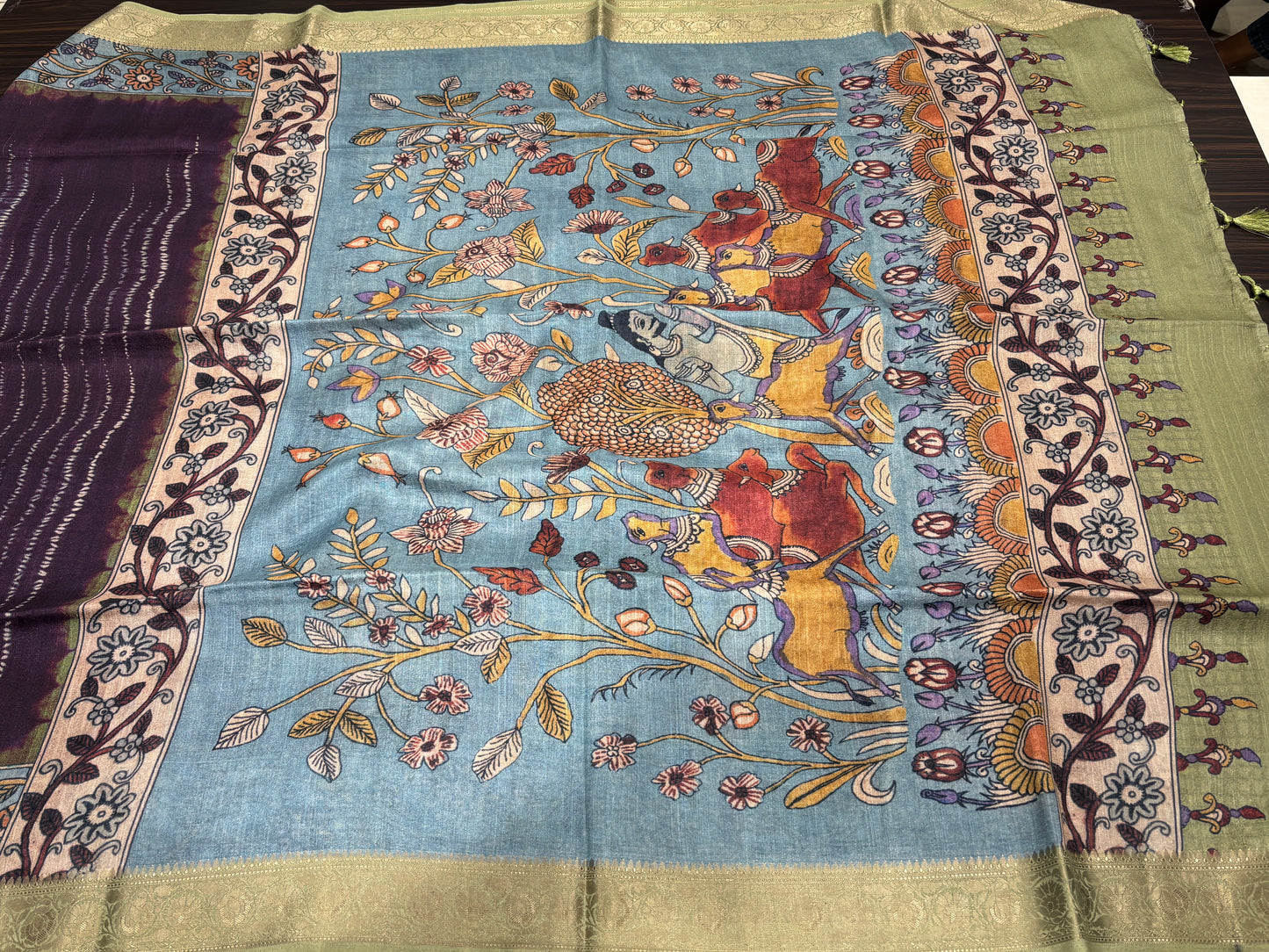 Kalamkari saree