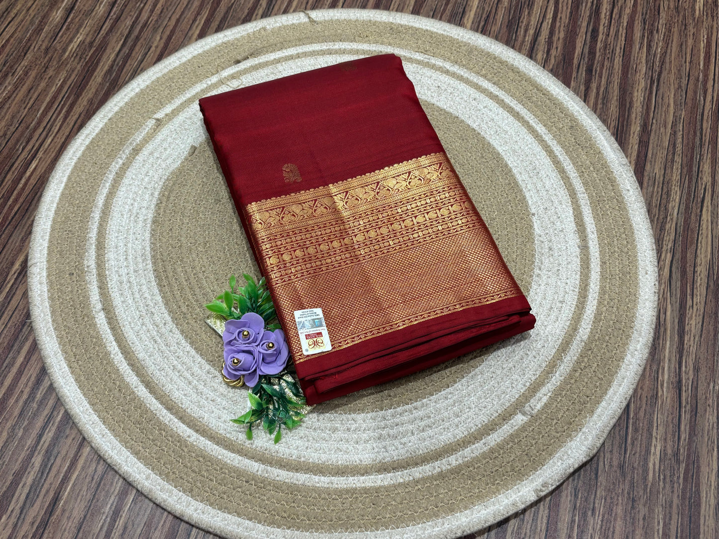 Pure Kanchipuram silk