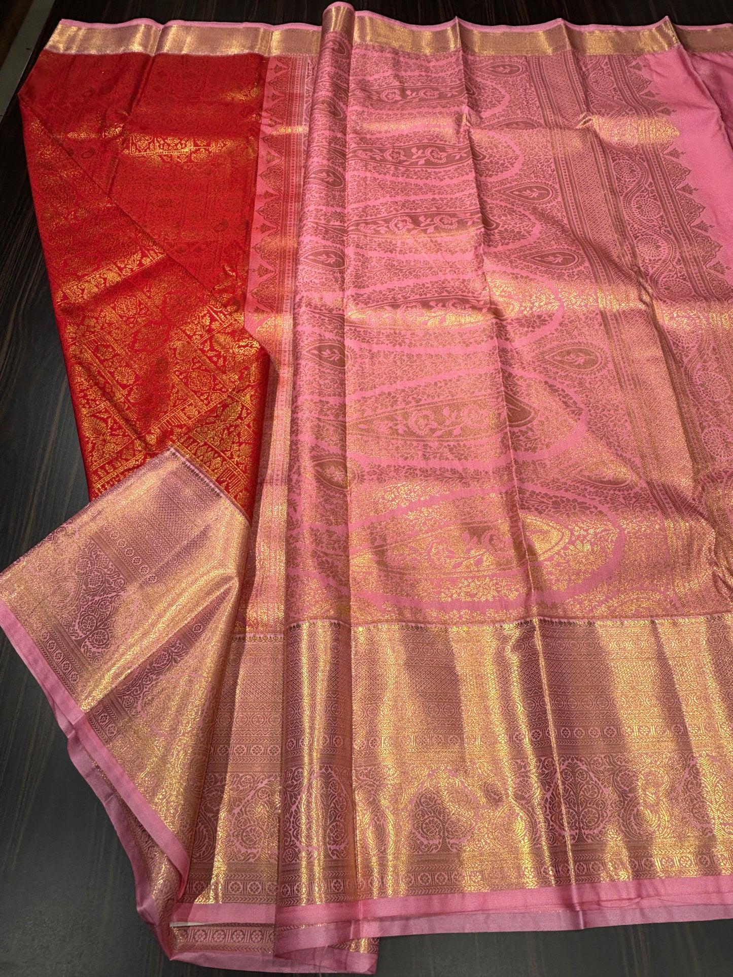 Semi Kanchipuram silk