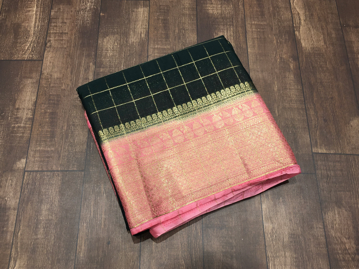 Semi Mysore Crape Saree