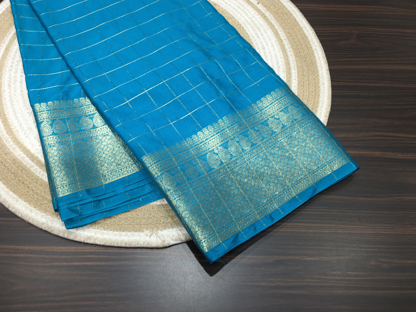 Semi Mysore Crape Silk