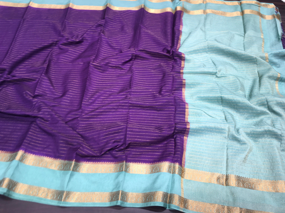 Semi Mysore Crape Silk