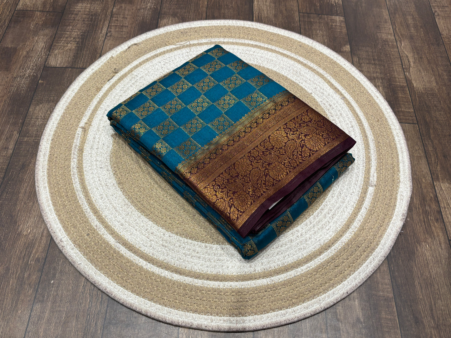 Raw silk saree