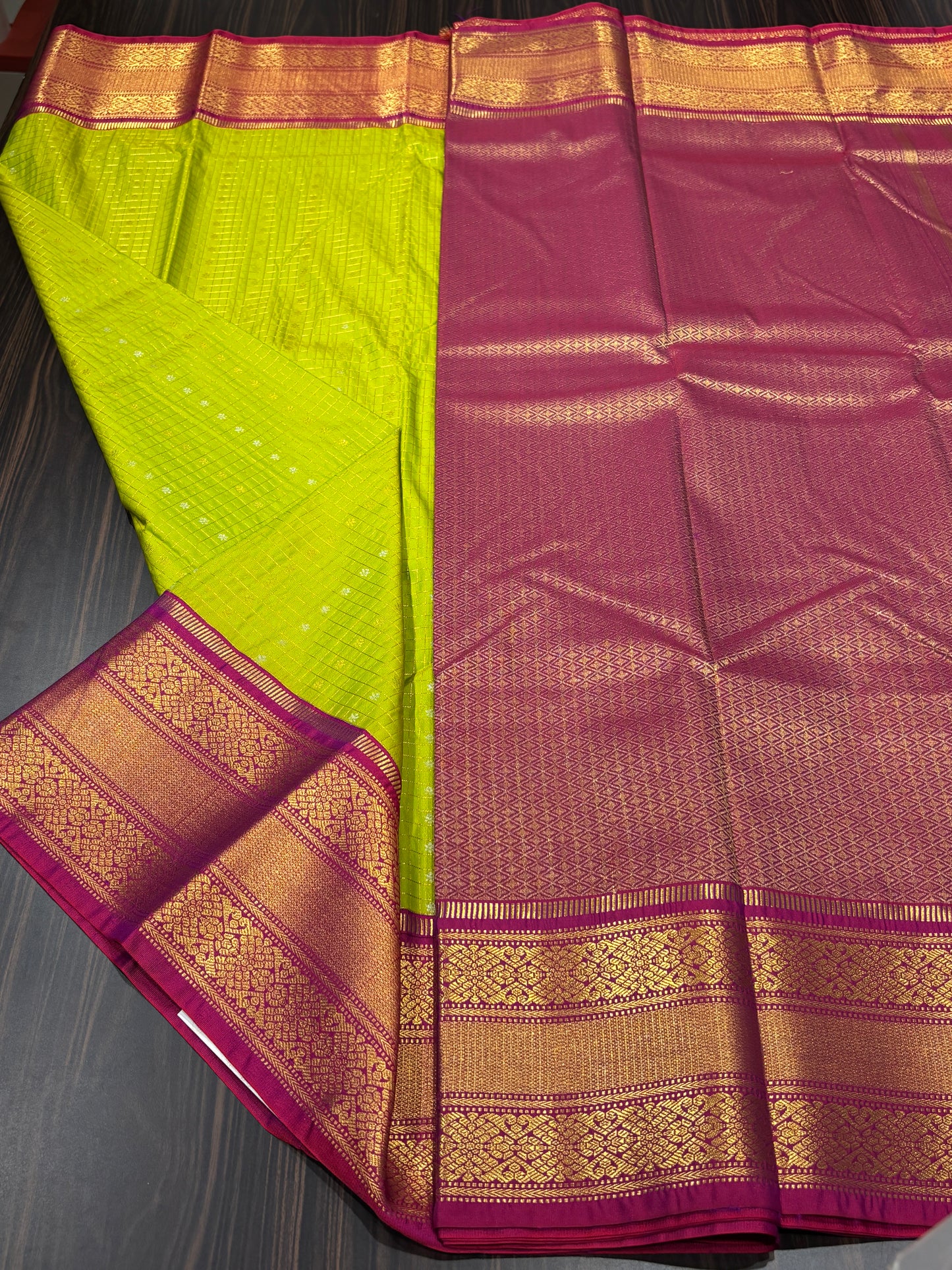 Semi Kanchipuram silk