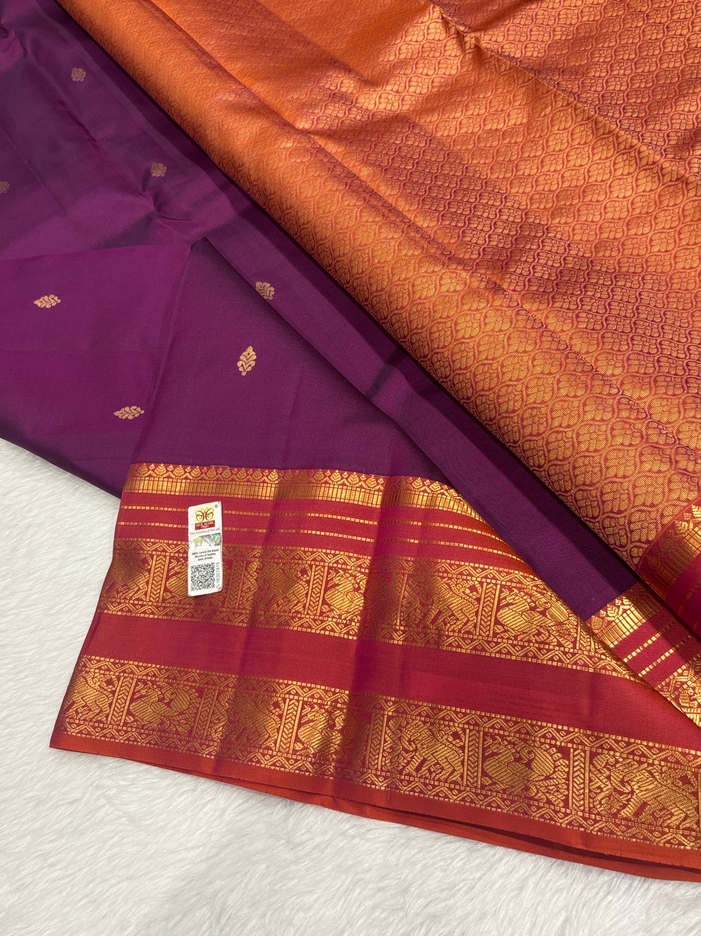Pure Kanchipuram silk