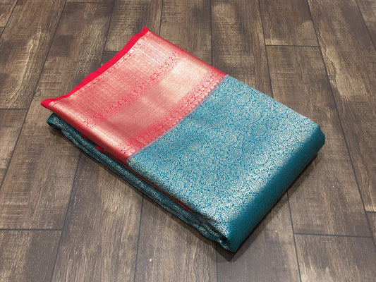 Semi Kanchipuram silk