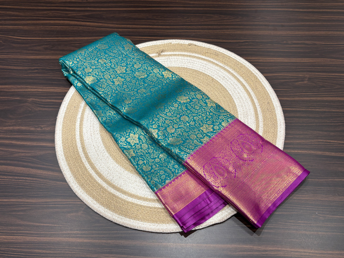 Semi Kanchipuram silk