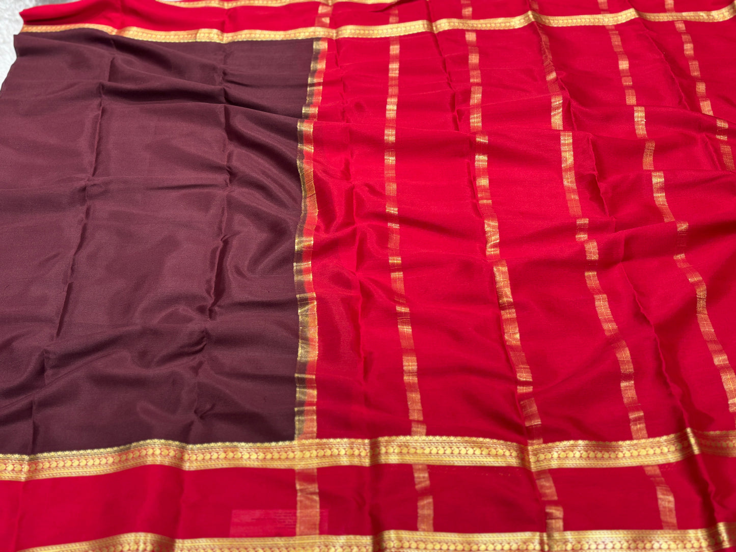 Pure Mysore silk