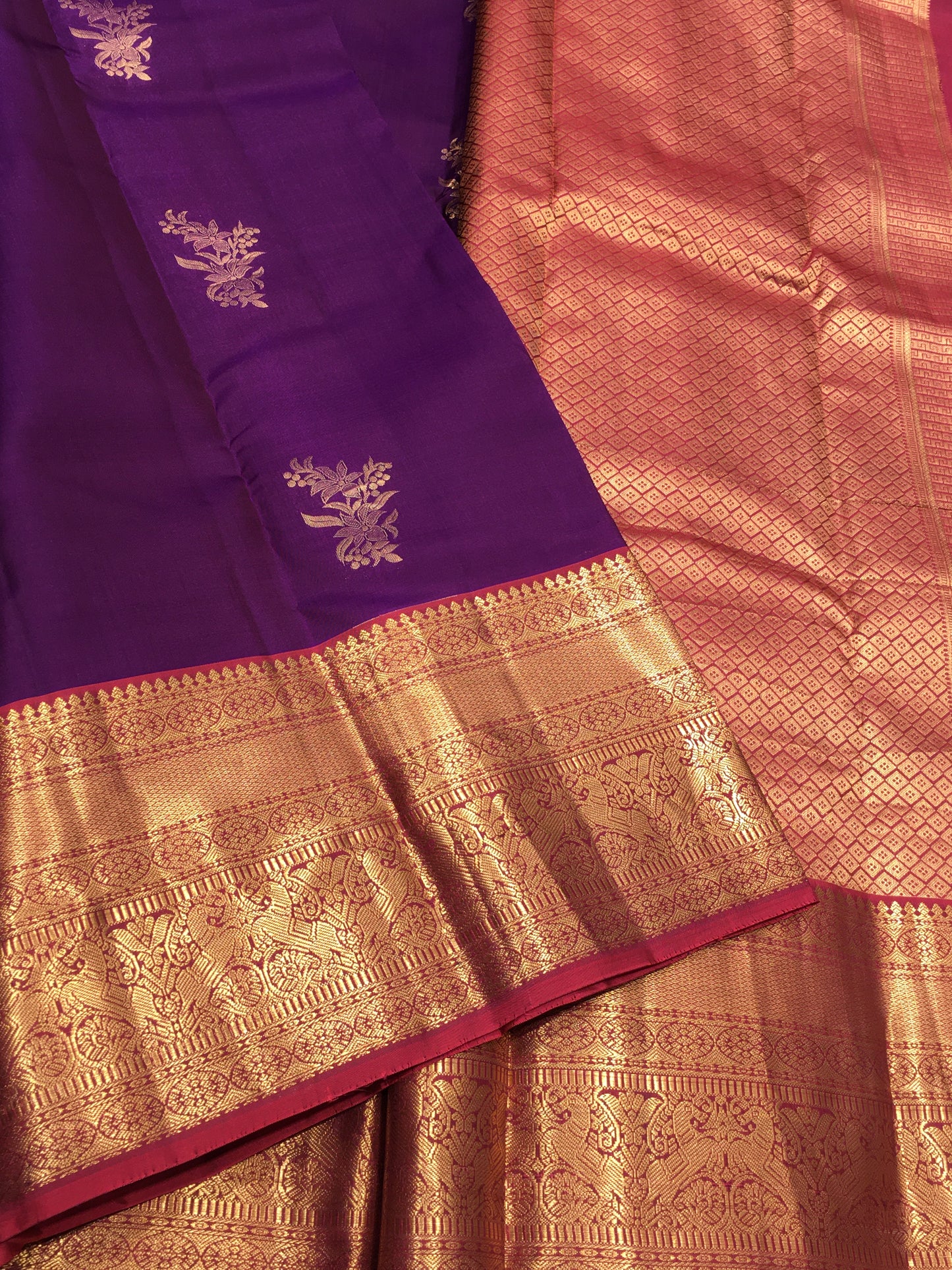Pure Kanchipuram silk