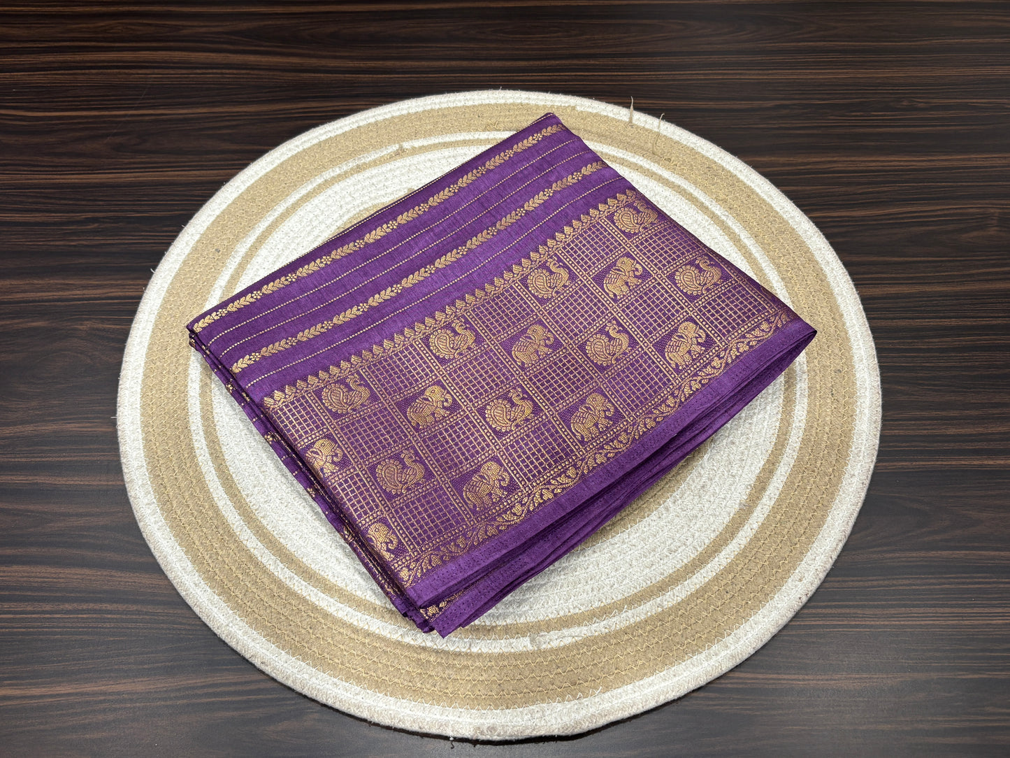 Mulberry silk saree
