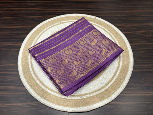 Mulberry silk saree
