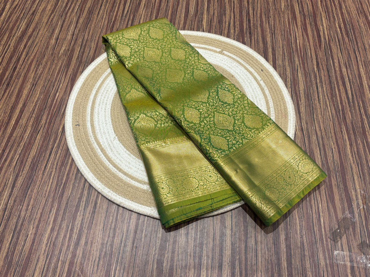 Semi Kanchipuram silk