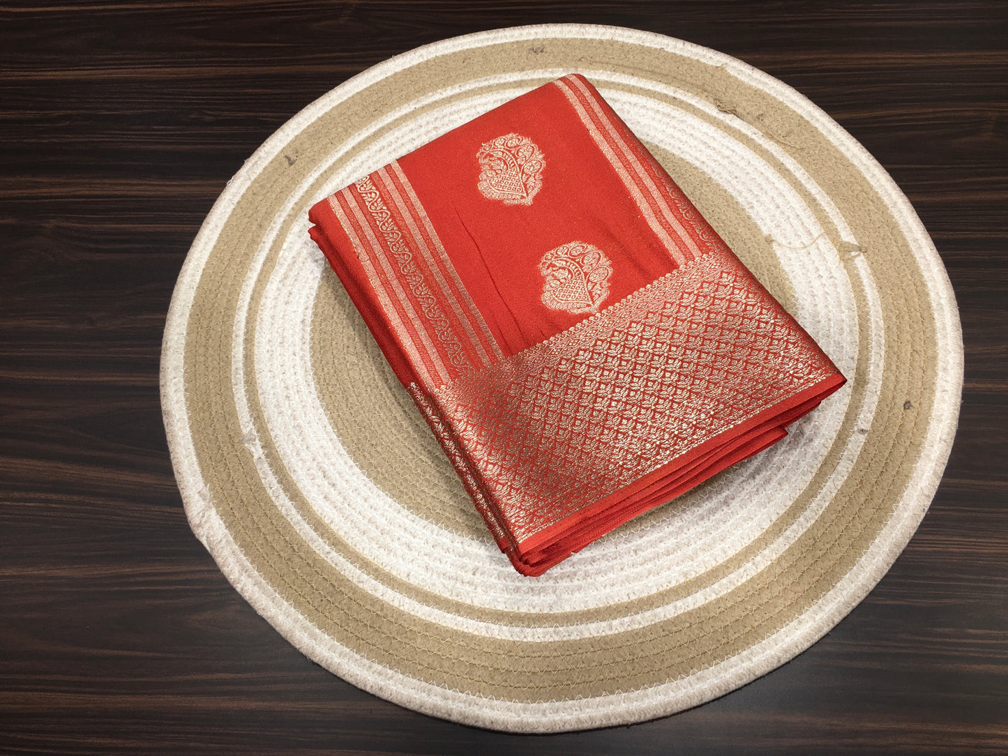 Chiffon Crape Saree