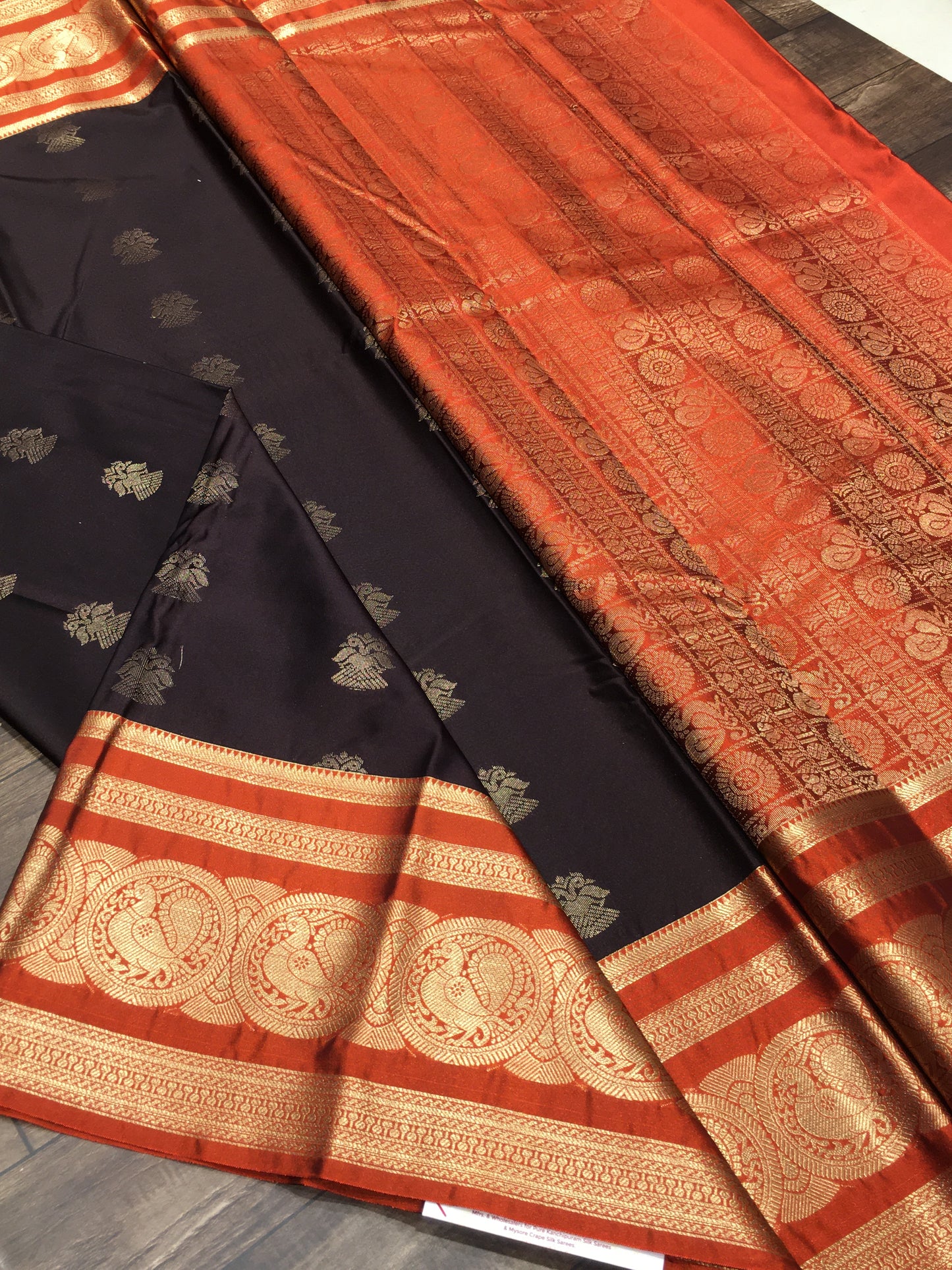 Semi Kanchipuram silk