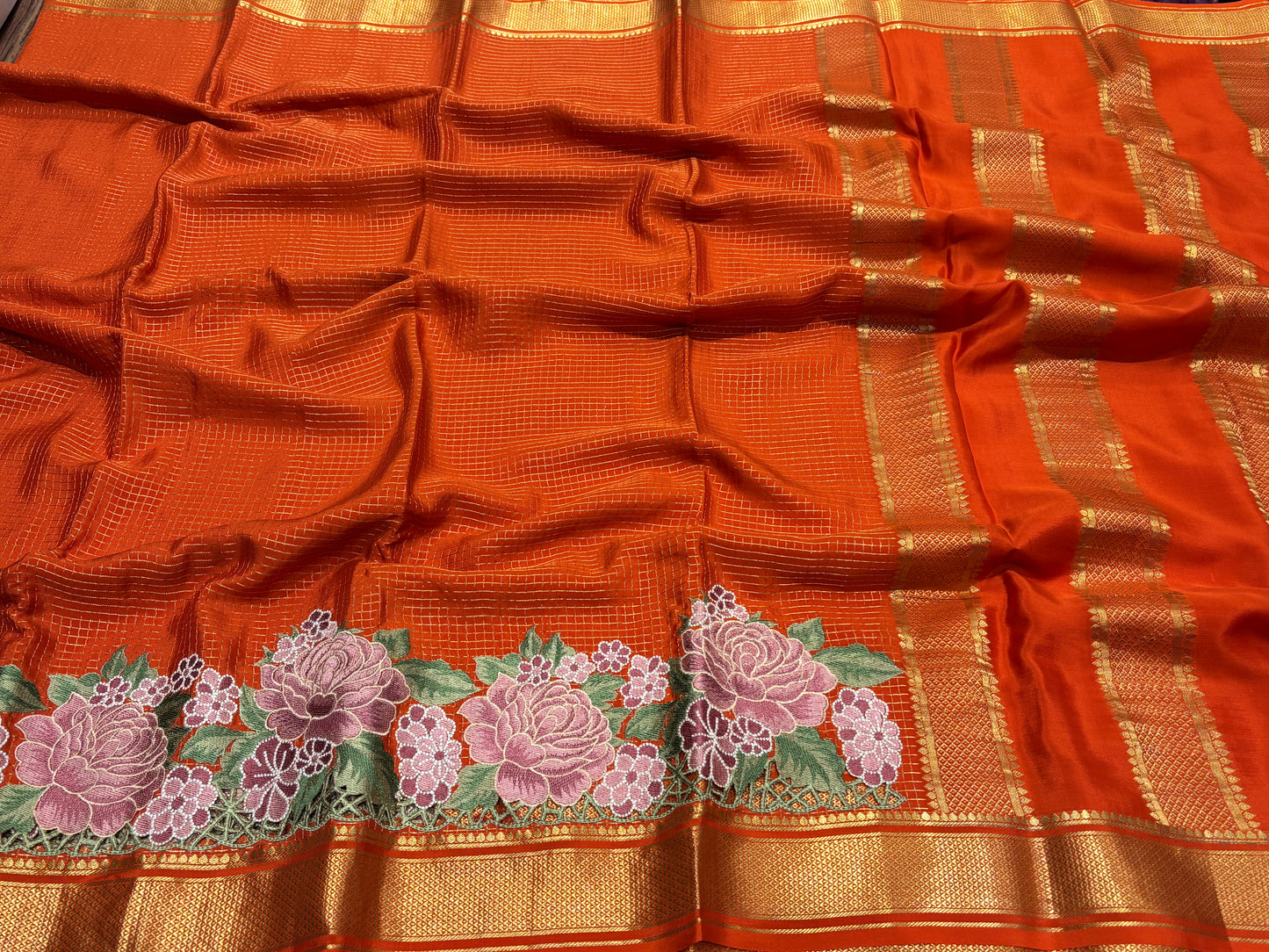 Pure Mysore silk