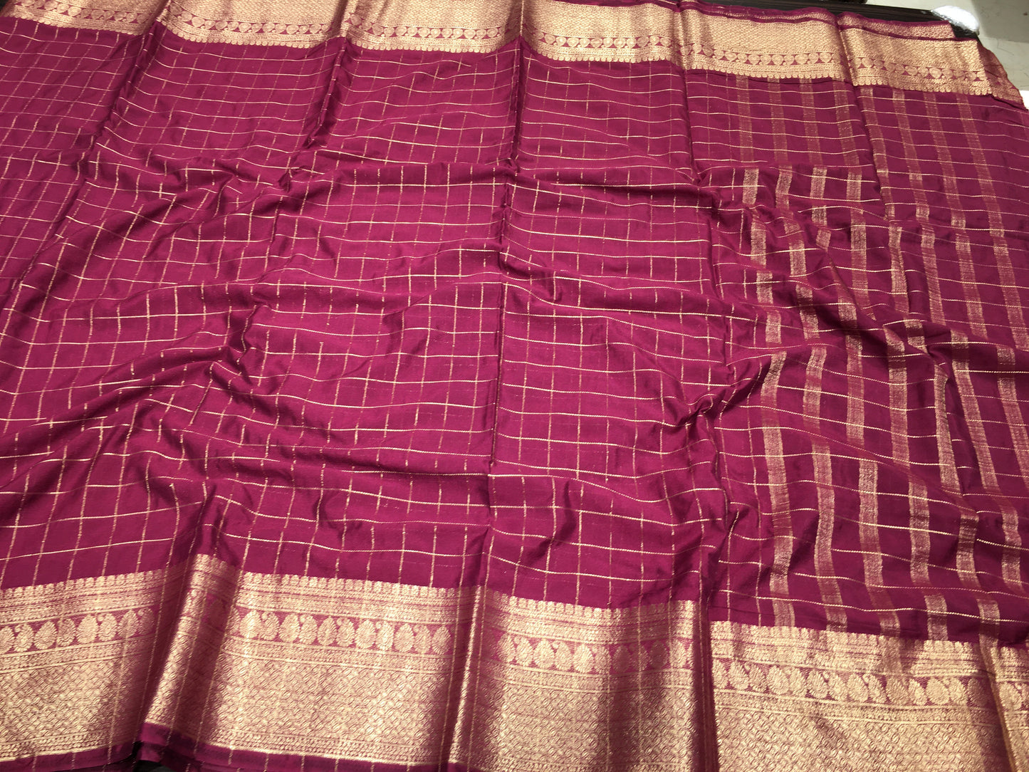 Semi Mysore Crape Silk