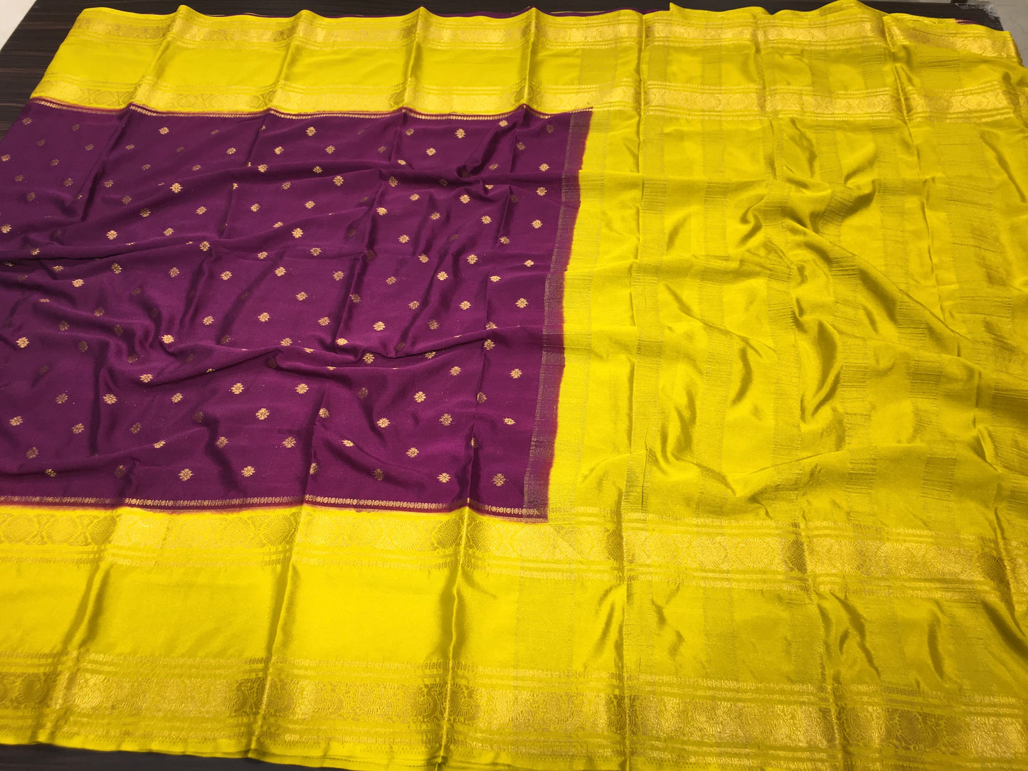 Semi Mysore crape