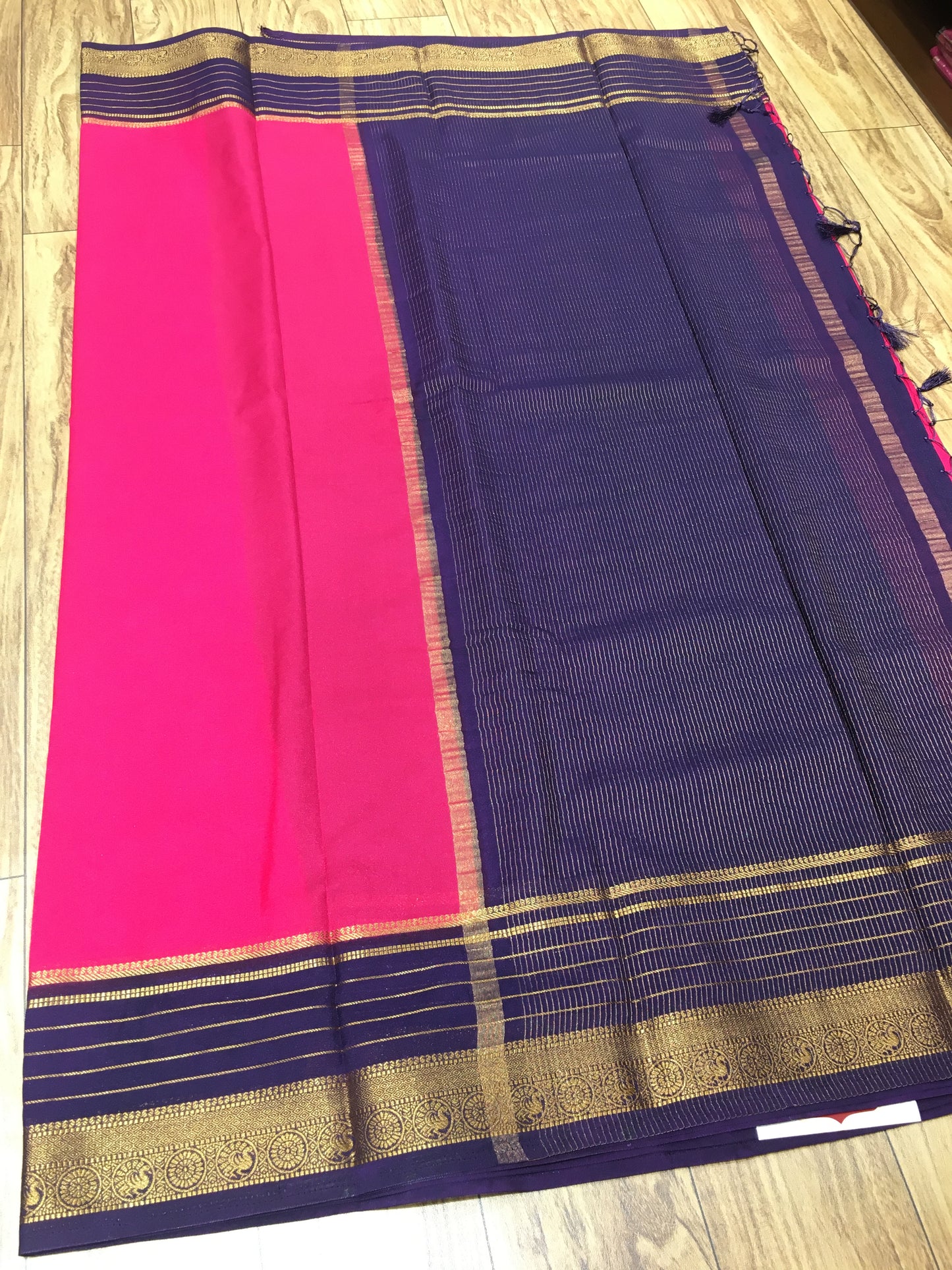 Semi Mysore Crape Silk