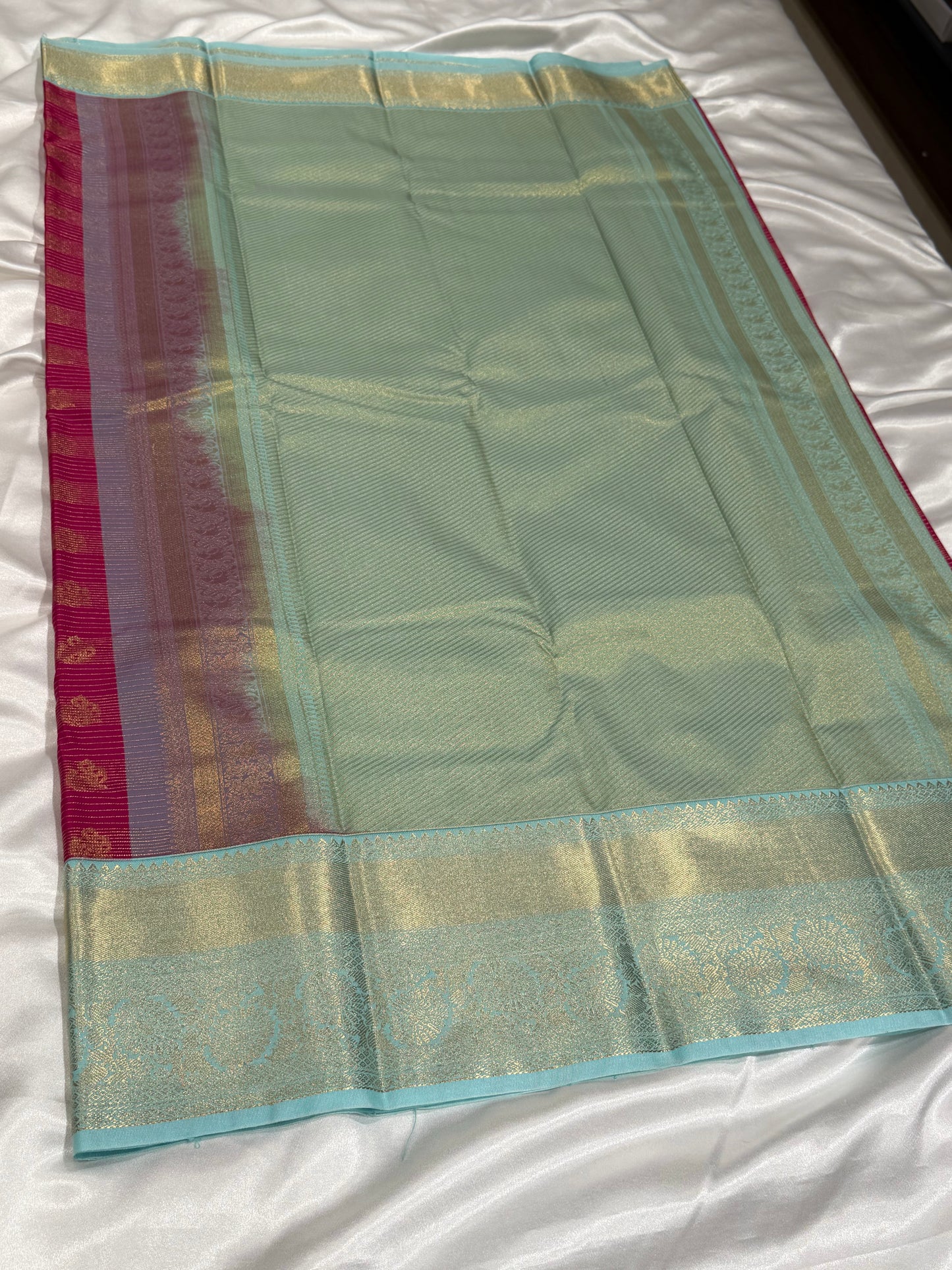 Semi Kanchipuram silk